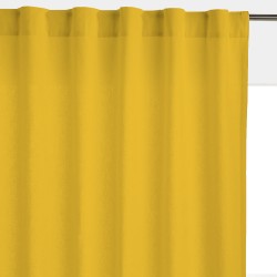 Штора уличная на Трубной ленте (В-220*Ш-145) Желтая, (ткань Оксфорд 600)  в Звенигороде