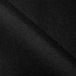 Прорезиненная ткань Оксфорд 600D ПВХ, Черный   в Звенигороде
