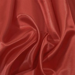 Ткань Атлас-сатин, цвет Красный (на отрез)  в Звенигороде
