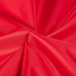 *Ткань Оксфорд 210D PU, цвет Красный (на отрез)  в Звенигороде